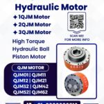 QJM Spherical Piston Hydraulic Motor Manufacturer in Ahmedabad Mumbai Pune Chennai Bangalore Hyderabad Delhi Nashik Kolkata Nagpur Coimbatore India
